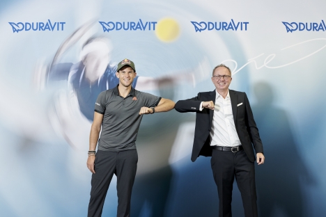 Duravit engagiert Tennisstar Dominic Thiem als Markenbotschafter -